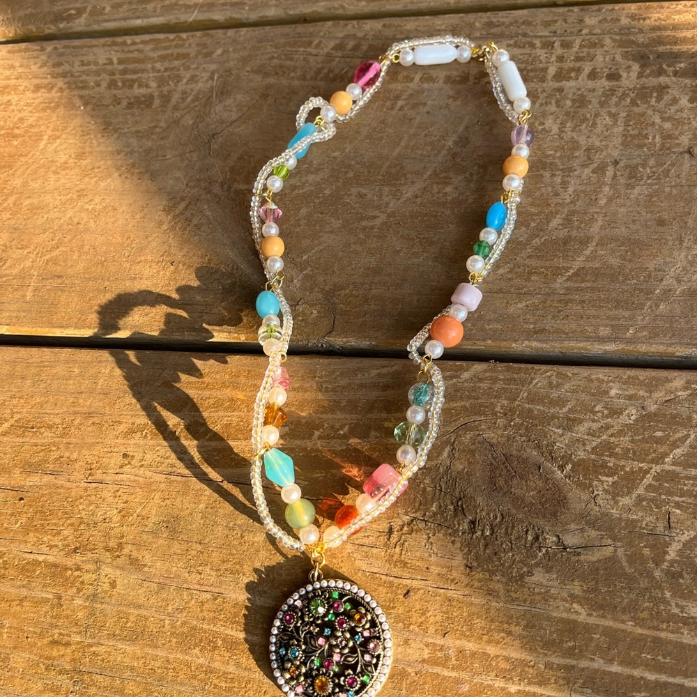 Handmade Beaded Necklace!